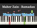 Maher Zain Ramadan Piano Cover Tutorial 