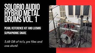 Metal Drum Samples for Slate Trigger – Hybrid Metal Drums Vol. 1 (Full Demo)