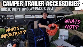 WHAT CAMPER TRAILER ACCESSORIES DO YOU NEED?