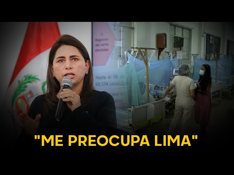 Casi todo el país en alerta por dengue, pero ministra de Salud muestra su preocupación solo por Lima
