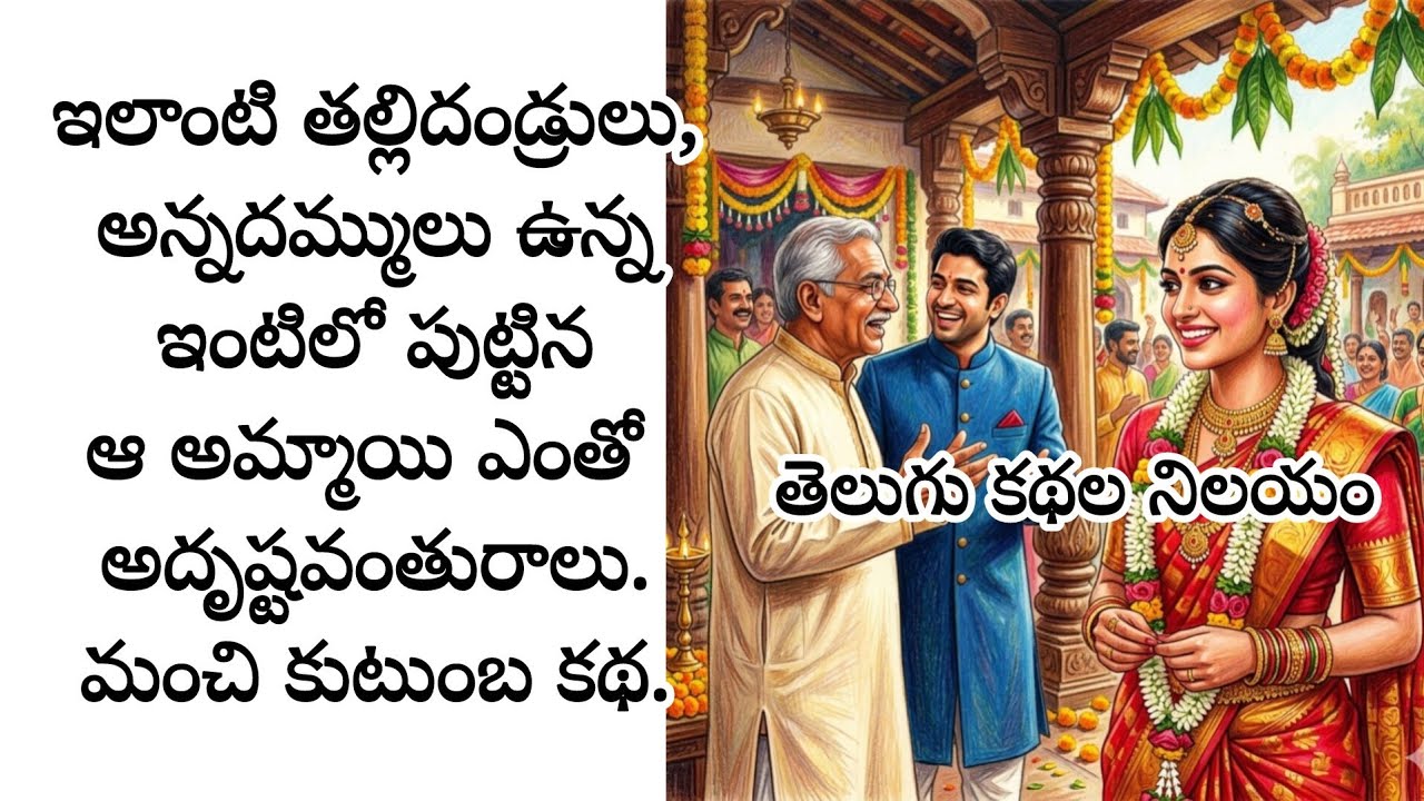 మంచి కుటుంబ విలువలు కలిగిన ఒక చక్కటి కథ.