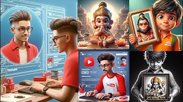 Bing Image Creator Tutorial | Ai portraits trend 2024 | How to create 3D Ai social media images