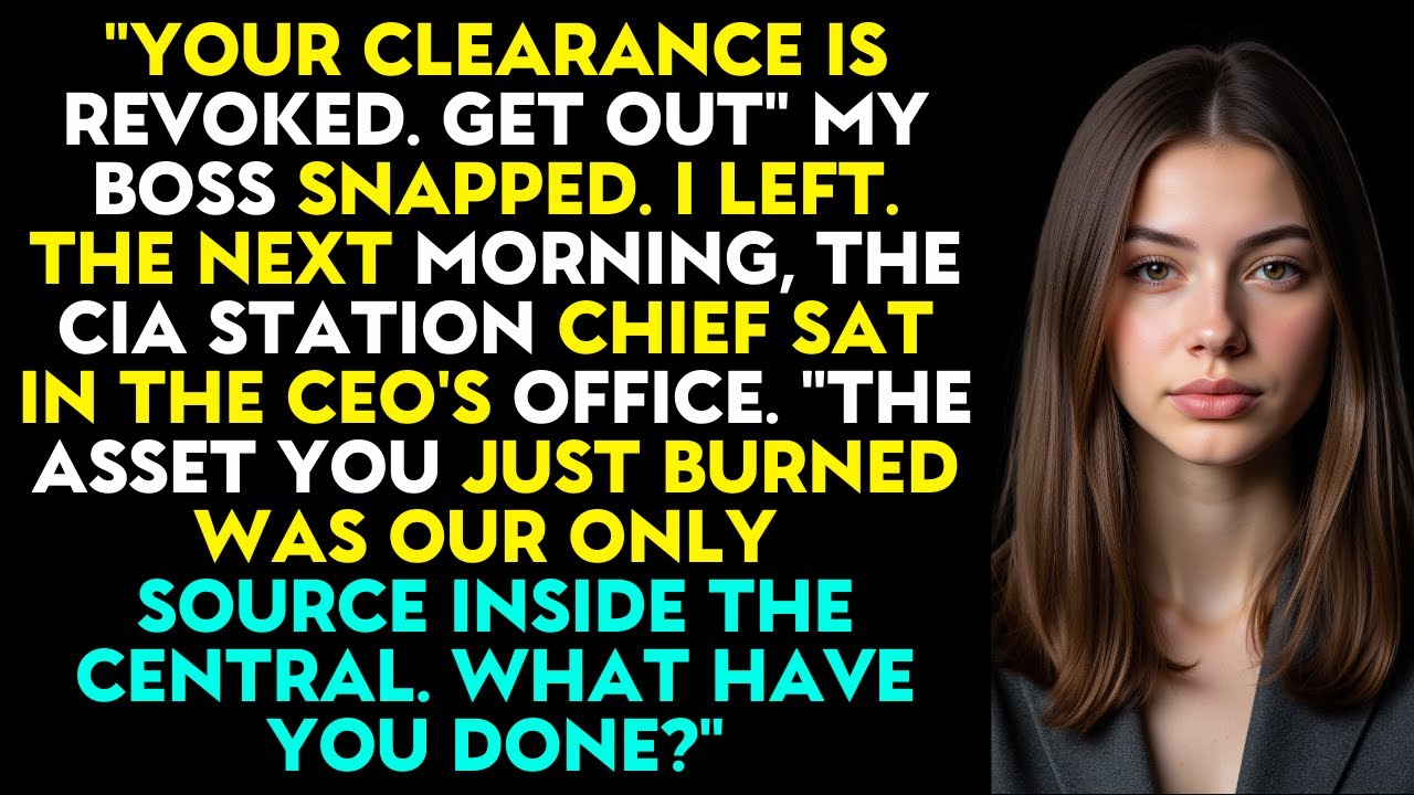 My Boss Revoked My Clearance—It Burned His Career