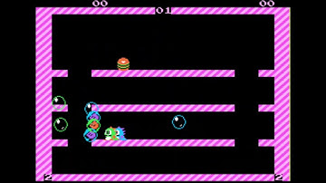 Bubble Bobble - All 100 Levels (Bad Ending)