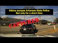 HIGH SPEED PURSUIT | NISSAN ALTIMA briefly escapes from Arkansas State Police, but is located later
