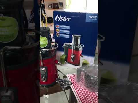Extractor de jugos Oster FPSTJE317R - YouTube