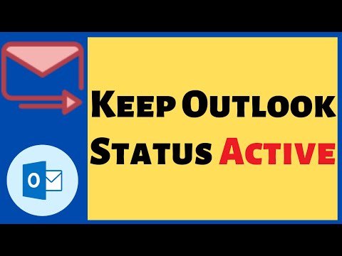 How To Keep Outlook Status Active?