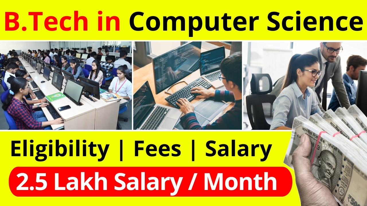 BTech in Computer Science Engineering 2026 | BTech CSE Kaise Kare | Software Engineer 2026