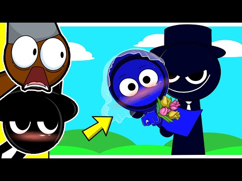 JEVIN and BLACK are getting MARRIED? Animation Reaction | Black x Jevin | Sprunki react to tiktok