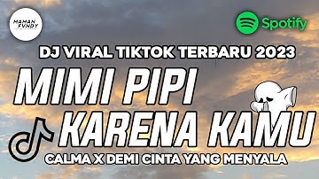 DJ MIMI PIPI X KARENA KAMU X CALMA X RELA FULL SONG MAMAN FVNDY 2023