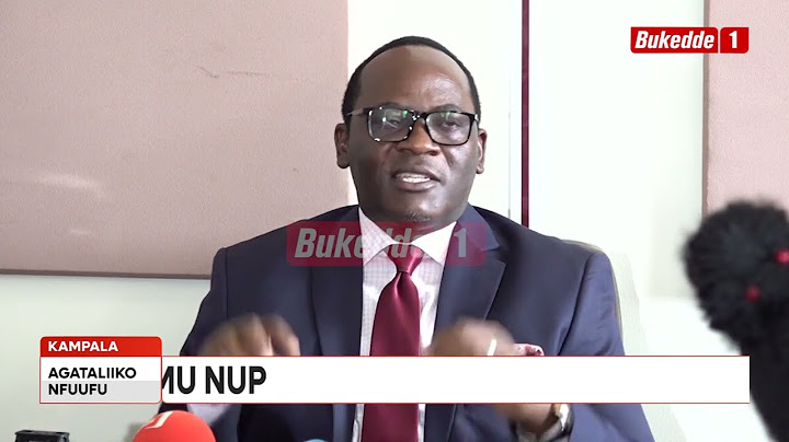 Agataliikonfuufu OMUBAKA MPUUGA AKAKASIZZA ABA NUP SIGENDA KUVA MU KIBIINA BAMWANUKUDDE