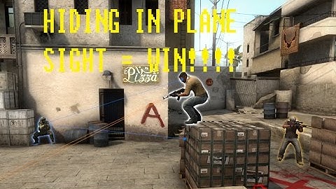 CSGO: Ninja Defuse - HIDING IN PLANE SIGHT!?!