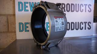 Straub Open Flex 2LU size 219.1mm PN25 rated
