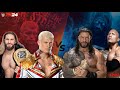 🔴WWE 2K24 ROMAN REIGNS VS CODY RHODES UNDISPUTED CHAMPIONSHP MATCH #wwe2k24 #wwe2k24omg #wwe2k23