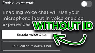 Roblox gave EVERYONE voice chat... (without ID)