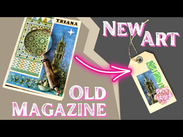 Easy Magazine Collage Ideas With Just Simple Supplies! · Artsy Fartsy Life