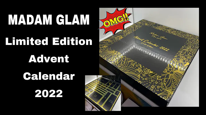 *NEW* MADAM GLAM LIMITED EDITION ADVENT CALENDAR 2022 | LETS TAKE A SNEAKY PEEK INSIDE  ~ GORGEOUS