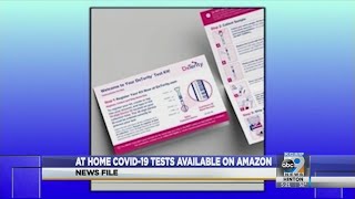At-Home COVID-19 Tests Available On Amazon
