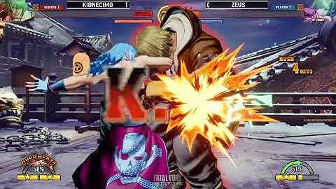 FF COTW ▰ KIONECIMO (Ken) vs ZEUS (B.Jenet) ▰ Fatal Fury CotW High Level Gameplay