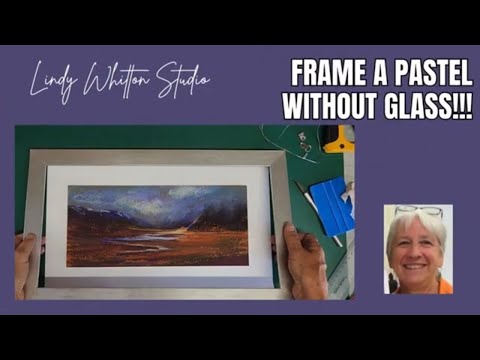 Frame a pastel