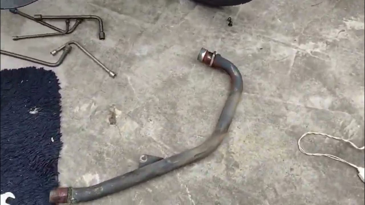 NOVA CURVA CROMADA CB TWISTER 250F / parte 01