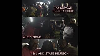 TAY SAVAGE out with GHETTODVD AND CEE HOOD AT THE 43RD LOWEND REUNION