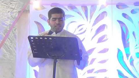 من قراء الأحساء القارئ علي الياسين ميلاد  الزهراء ع بني معن 1435هـ