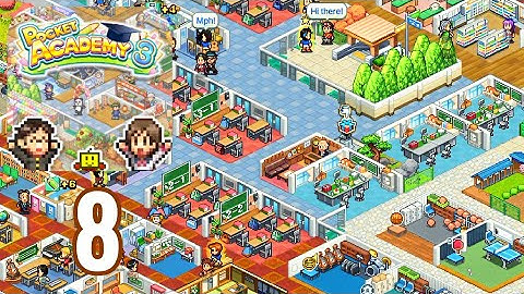 Pocket Academy 3 - Gameplay Walkthrough Part 8 - Rank 4-5 (Android, iOS)