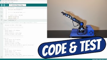 Build a Robot Arm Part #6 - Program & Test Arduino Robot