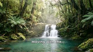 Waterfall meditation: breathe and let go with nature's rhythm