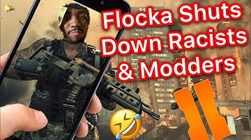 HILARIOUS ARGUMENTS! COD BO2! Flocka Shuts down Racists And Modders! "HUSH MODE"