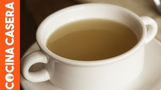 Consomé De Navidad. Recetas De Cocina