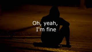 William Black - I'm Fine (Lyrics) ft. Nevve