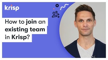 How to join an existing team in Krisp?