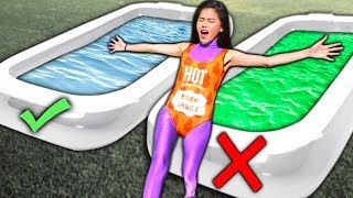 DONT TRUST FALL into the WRONG POOL! *GROSS* Project Zorgo Hacker Challenge