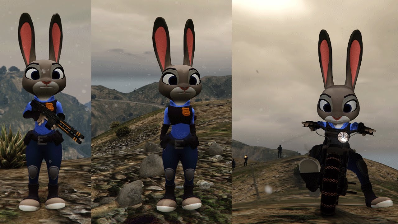 Judy Hopps GTA V PED / MOD