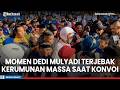 Momen Kang Dedi Mulyadi Terjebak Kerumunan Massa Saat Perayaan Persib Juara Menuju Gedung Sate