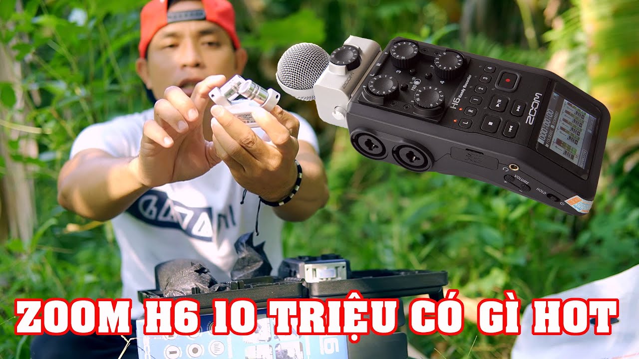 Review Zoom H6 dòng mixer pro nhất ( Review Zoom H6 Digital mixer