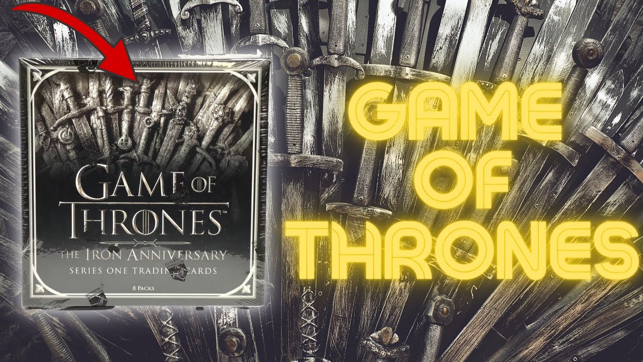 Game Of Thrones Trading Cards Iron Anniversary Series 1 Hobby Box