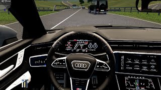 City Car Driving - AUDI RS6 C8 - Street Racing