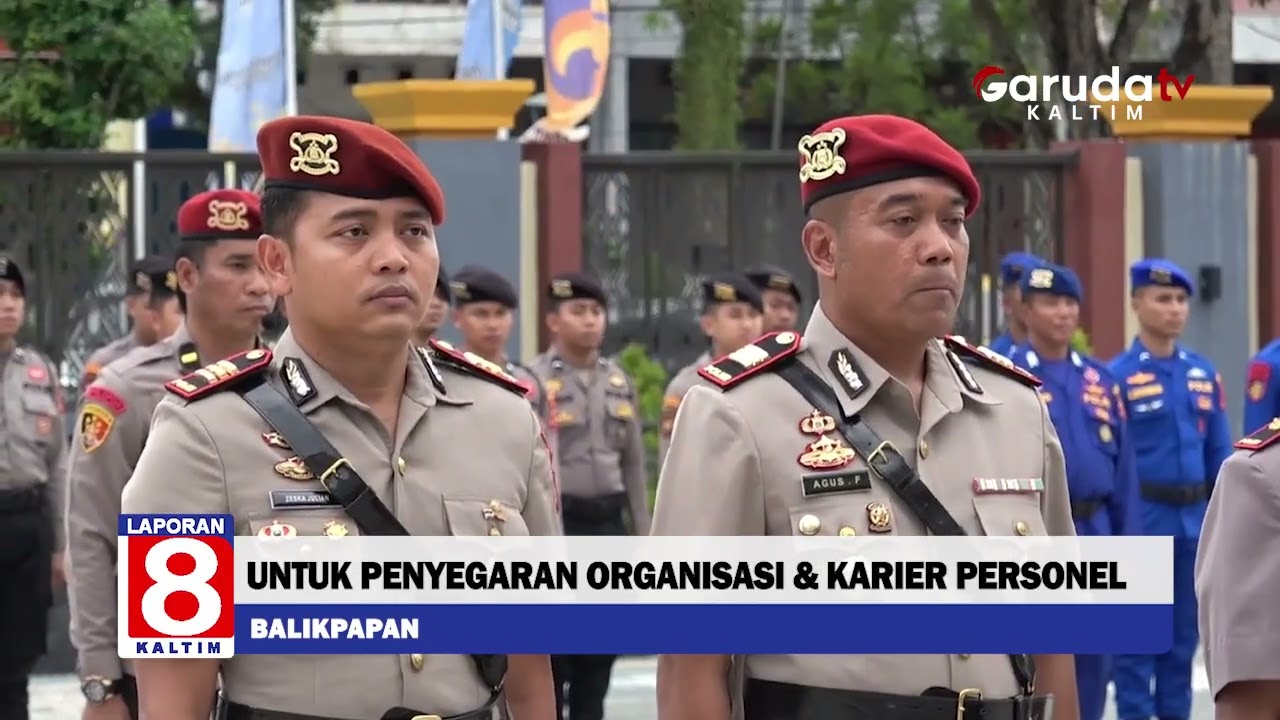 6 Pejabat Polresta Balikpapan Dimutasi