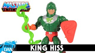 KING HISS MOTU Origins Deluxe Action Figure Review | Masters of the Universe Origins