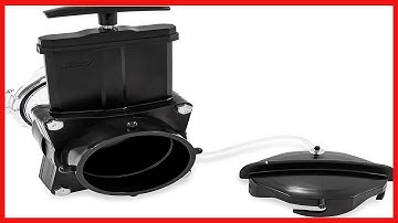 Great product -  Camco Ready to Use Gate Valve with Built-in Clear Adapter | Fits All 3-inch Sewer F