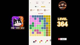 Details Meowdoku Level 364 walkthrough | full solution Guide