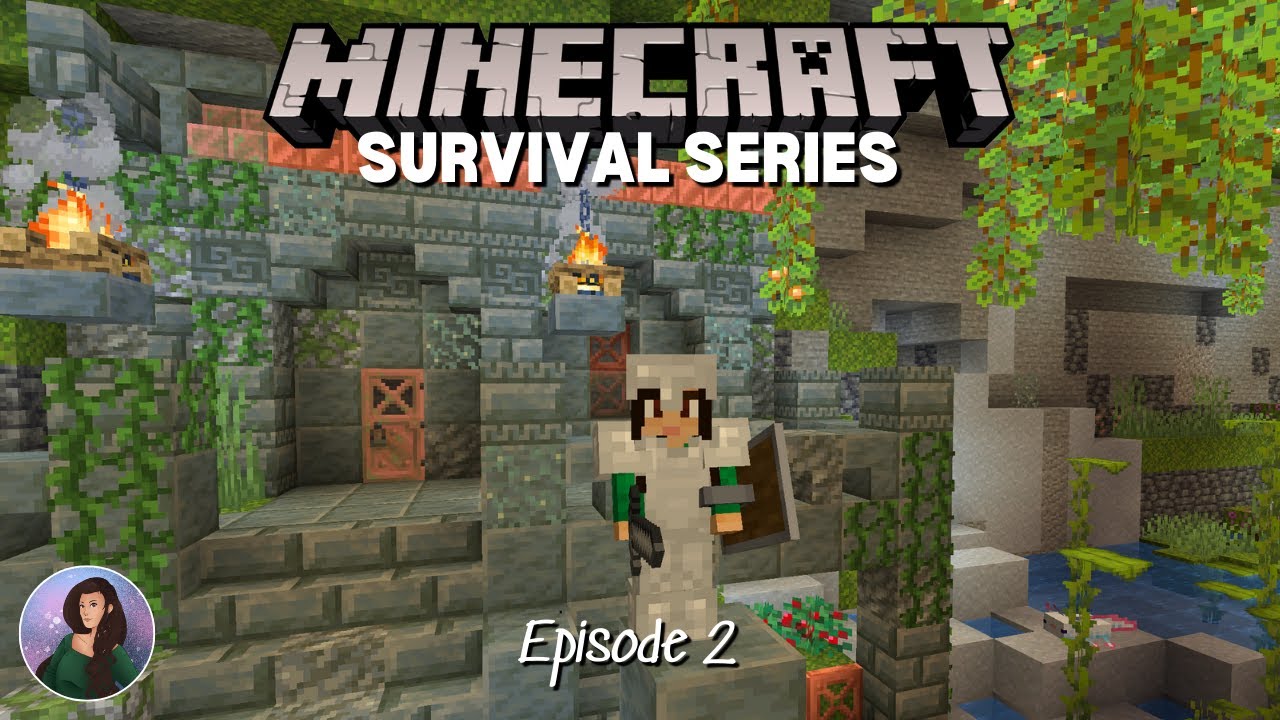 Starting Our Lush Cave Base | Minecraft 1.21 Survival Series Ep2 - YouTube