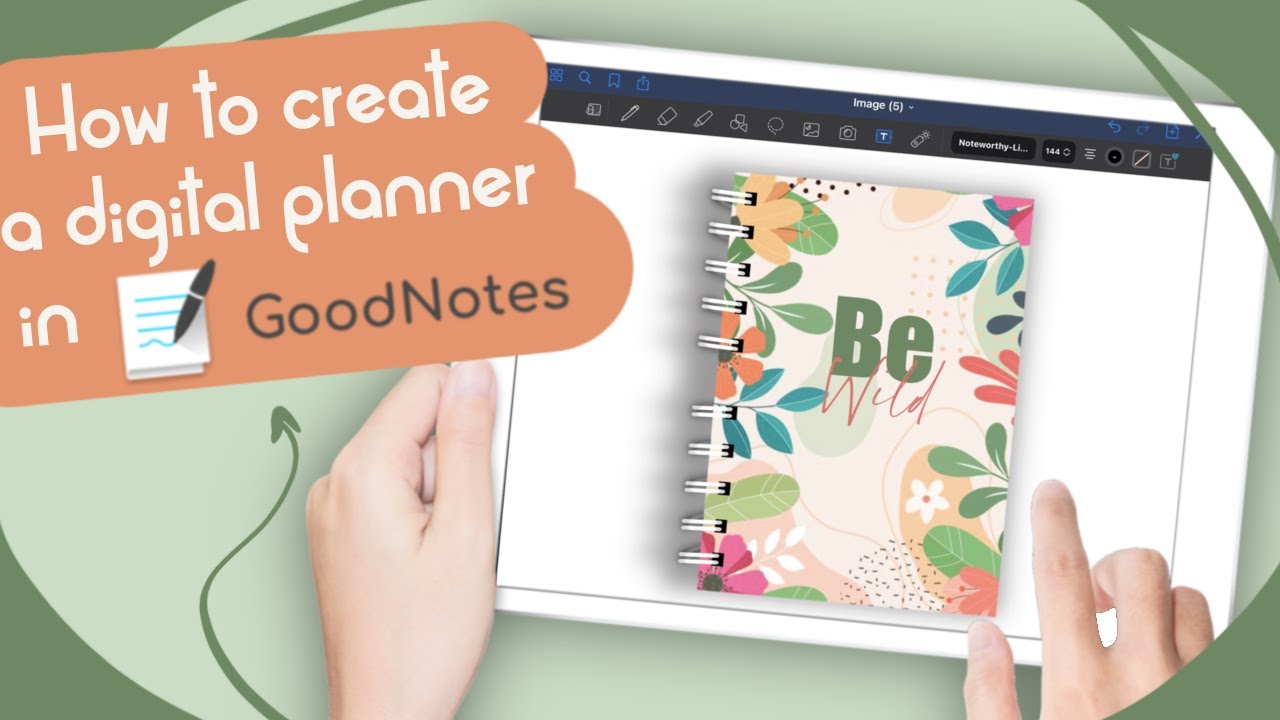 HOW TO CREATE A DIGITAL PLANNER IN GOODNOTES - YouTube