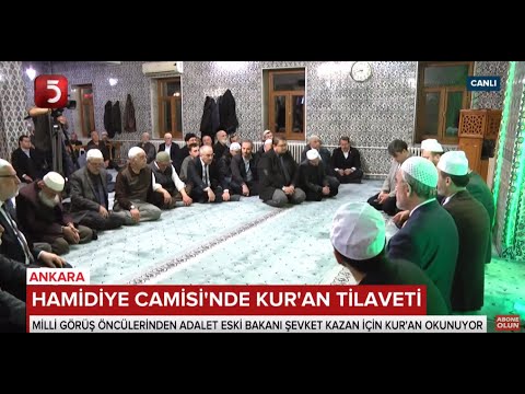 Eski Adalet Bakanı Şevket Kazan'ın Mevlidi