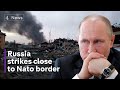 Ukraine Russia conflict: Russia threatens Western weapons supplies as missiles hit near Nato border