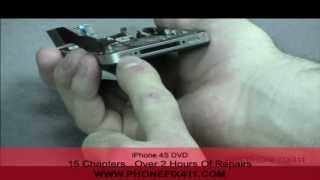 iPhone 4S DIY Ringer / Loudspeaker Module Repair - Do It Yourself