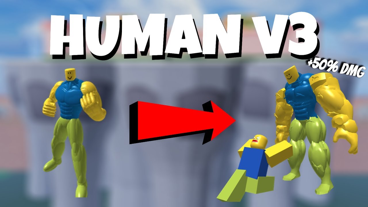 Human V3 In Blox Fruits: Dominating And Rising Human Race - The